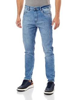Calça Jeans Super Skinny Basic Masc, Polo Wear, Jeans Claro, 46