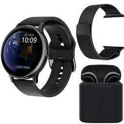 Smartwatch Gless Pro, Tela 1.3'', Bluetooth 4.0 - Preto
