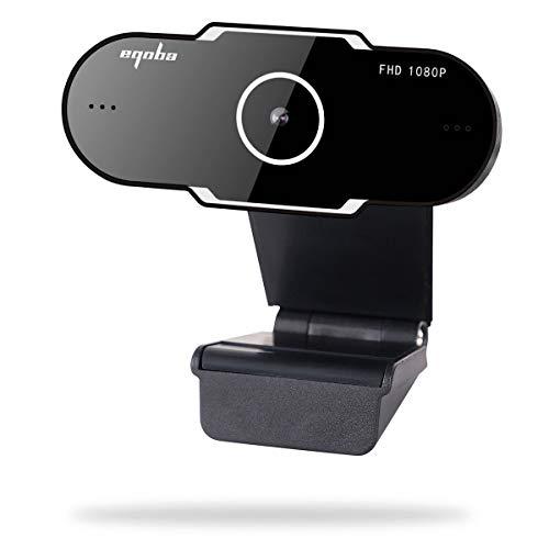 Webcam Full HD 1080p USB 2.0, com Microfone Embutido