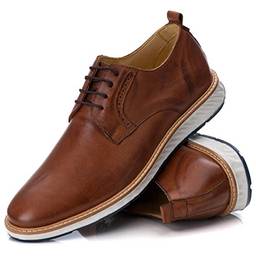 Sapato Casual Masculino Loafer Elite Couro Premium Camurça cor:Cinza;Tamanho:42