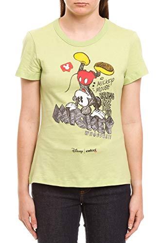 Colcci Fun Camiseta Disney: Mickey Mouse Bring On The Fun, 16, Verde Lumine