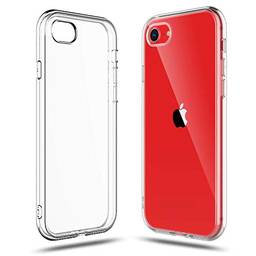 Capa Shamo's para Apple iPhone SE 2020 Capa, iPhone 8 e iPhone 7, absorção de choque, Gel de borracha TPU antiarranhões, Transparente