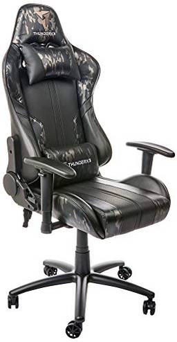 Cadeira Gamer Bc3 Camo/Cz Hawk, Thunderx3, Preto