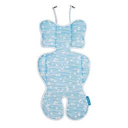 Almofada Para Bebe Conforto Respirável Mesh Azul, Clingo, Azul