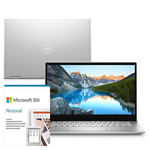 Kit Notebook 2 em 1 Dell Inspiron 5406-OS10SF 14" Touch 11ª Ger Intel Core i3 4GB 128GB SSD Windows 10 Microsoft 365 McAfee