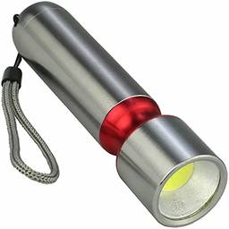 Mini Lanterna de LED COB a Pilhas Vermelho CBRN16549