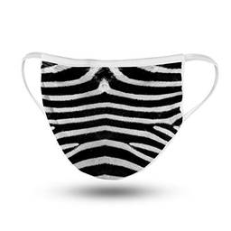 Máscara Divertida Animal Print Zebra - Adulto 914725