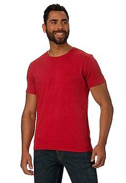 T-Shirt Bordado Manuscrito, Guess, Masculino, Vermelho, 3G