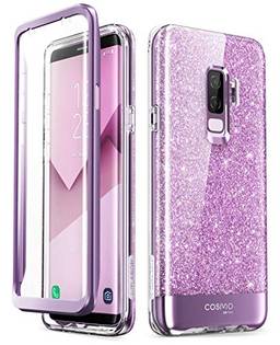 i-Blason Capa protetora Cosmo de corpo inteiro para Galaxy S9 Plus versão 2018, roxa