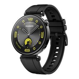 Smartwatch HUAWEI Watch GT 4 41 mm, bateria com duração de 7 dias, gerenciamento de calorias com base científica, análise de arritmia por onda de pulso, compatível com iOS e Android Black