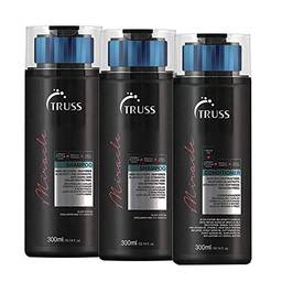 Truss Miracle 2 Shampoos 300ml + 1 Condicionador 300ml