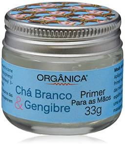 Orgânica Chá Branco &, Gengibre Primer Para as Mãos 33g, Organica