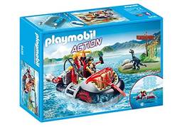 Playmobil City Action 9435 - Hovercraft Dino Com Motor Subaquatico