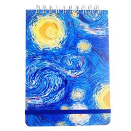 Sketchbook para Desenho 21x15 cm Espiral 240g 100 páginas (Van Gogh)