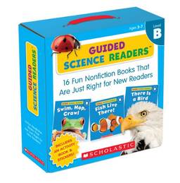 Guided Science Readers: Level B [With Sticker(s) and Activity Book]: 16 Fun Nonfiction Books That Are Just Right for New Readers