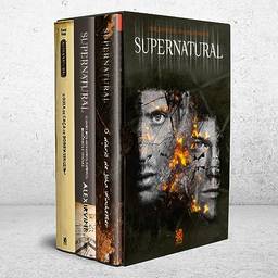 Coleção Supernatural - Edição Oficial de Colecionador - Box com 3 Livros + pôster + 3 marcadores