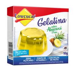Gelatina Zero Lowcucar Abacaxi 10G