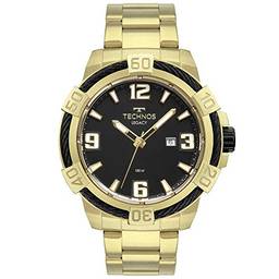 Relógio Technos, Pulseira de Aço Inoxidável, Masculino Dourado 2317AD/1P