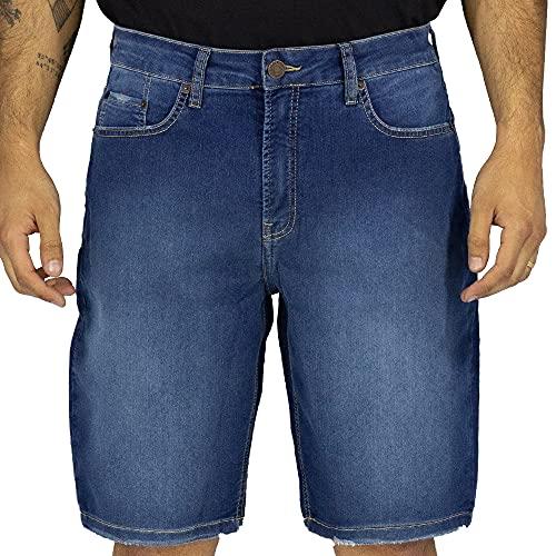 Bermuda jeans carnaby, Calvin Klein, Masculino, Azul, 46