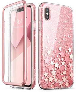 i-Blason Capa de corpo inteiro Cosmo para iPhone Xs/iPhone X versão 2018, rosa, 5,8 polegadas