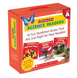 Guided Science Readers: Level A [With Sticker(s) and Activity Book]: 16 Fun Nonfiction Books That Are Just Right for New Readers