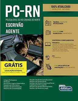 Agente e Escrivão da Polícia Civil do Rio Grande do Norte - PC-RN: Edital 2020