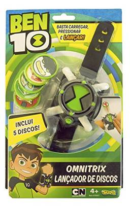 Brinquedo Relógio Omnitrix Lançador, Ben 10, Sunny