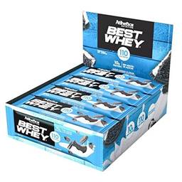 Best Whey Bar (Display C/ 12 Unidades - 30G) - Sabor Cookies and Cream, Atlhetica Nutrition