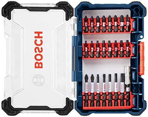BOSCH Conjunto de 24 peças de sistema de caixa personalizada resistente a impacto SDMS24, 24 peças
