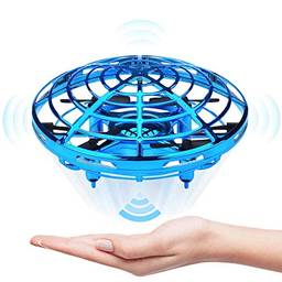 Domary Mini Drone UFO Helicóptero Operado à Mão Quadrocopter Drone Avião de Indução Infravermelho Bola Voadora Brinquedos Para Crianças