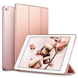 ESR Capa Yippee para iPad Air 2 (couro sintético, fechamento magnético, função liga/desliga automática), rosa