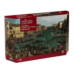 Puzzle 750 peças Panorama The National Gallery Canaletto
