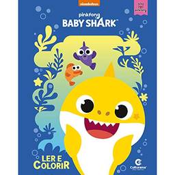 Ler E Colorir Baby Shark