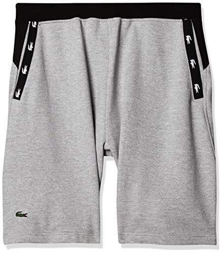 Shorts Lacoste Shorts masculino, Cinza + Preto, 8