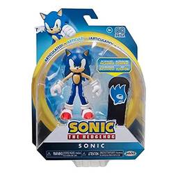 Sonic The Hedgehog 4" Sonic Action Figure with Snowboard Accessory