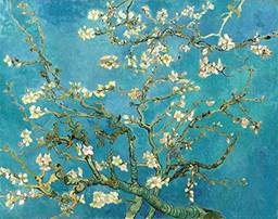 Amendoeira em Flor de Vincent van Gogh - 75x94 - Tela Canvas Para Quadro