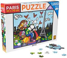 Grow 03746 Puzzle Romero Britto - Paris, 1000 peças