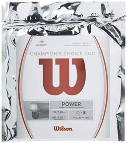 WILSON Fio de tênis duplo Sporting Goods Champions Choice WRZ997900)