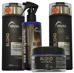 Kit Truss Blond Shampoo Cond. Máscara Uso Obrigatório