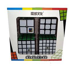 kit cubo mágico moyu 2x2x2 3x3x3 4x4x4 5x5x5 - Cubo Store