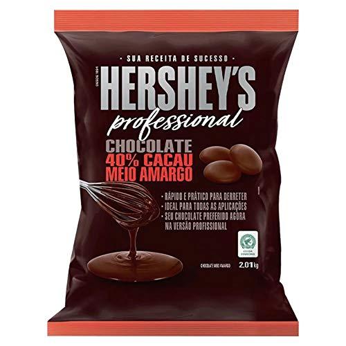 Chocolate Meio Amargo Hershey's Professional (Formato Moeda) - 2,01Kg