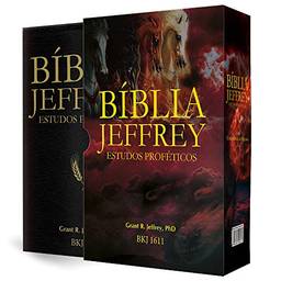 Bíblia Jeffrey Estudos Proféticos - Preta/dourado