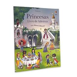 Princesas: livro de adesivos