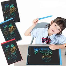 Lousa Mágica Infantil Digital Tablet Escrita Colorida Para Desenho Criança LCD 12" Polegadas