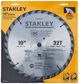 STANLEY Lâmina de Serra Circular 10 Pol. (255mm) com 32 Dentes STA7740