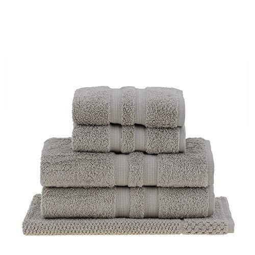 jogo de toalhas de banho buddemeyer 5 peças algodão egípcio bege 3144