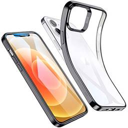 ESR Essential Zero para iPhone 12mini Case, Slim Clear Soft TPU, Capa de Silicone Flexível para iPhone 12mini 5.4 polegadas (2020), Preto