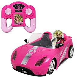 Veiculo Deluxe Car Da Barbie Rc 7 Func - Pilhas
