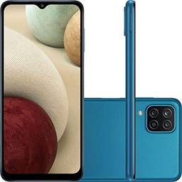 Smartphone Samsung Galaxy A127 Azul 64GB 4GB RAM 4G Wi-Fi Tela de 6.5'' Câmera Quádrupla + Selfie 8MP Dual Chip