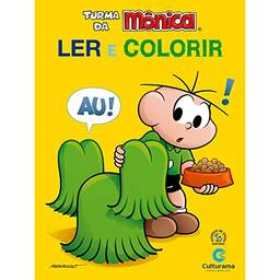 Ler E Colorir Cebolinha